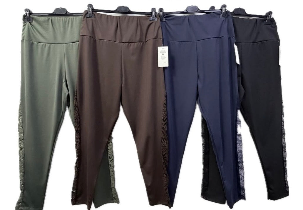 Leggins meno dieci kg merletto
