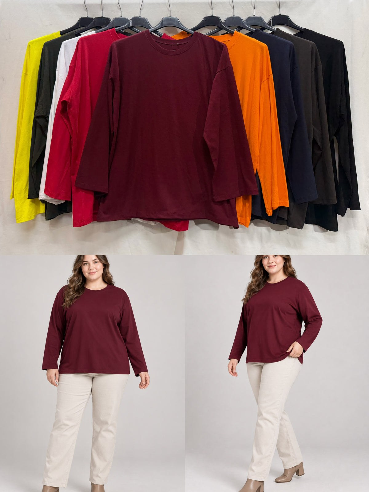 Maglia basic lunga