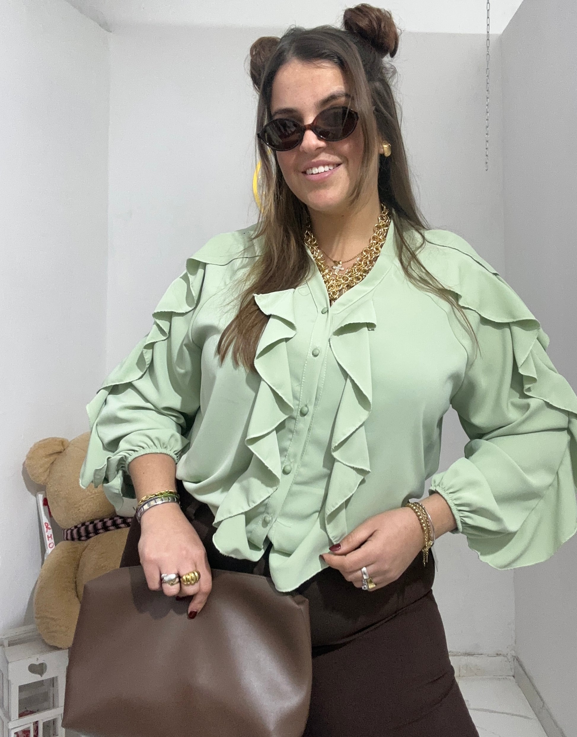 Camicetta mille rouche