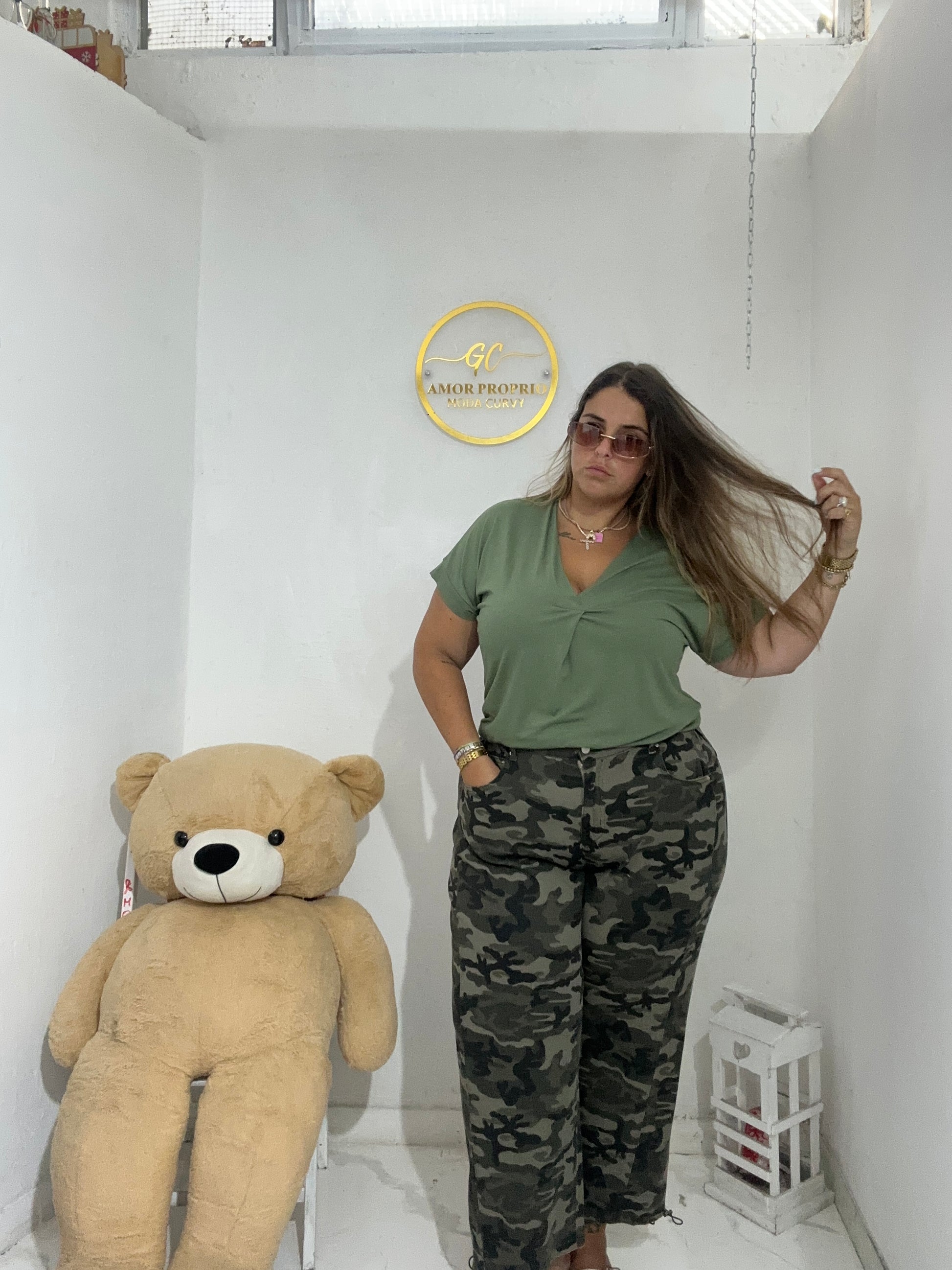 Jeans mimetico