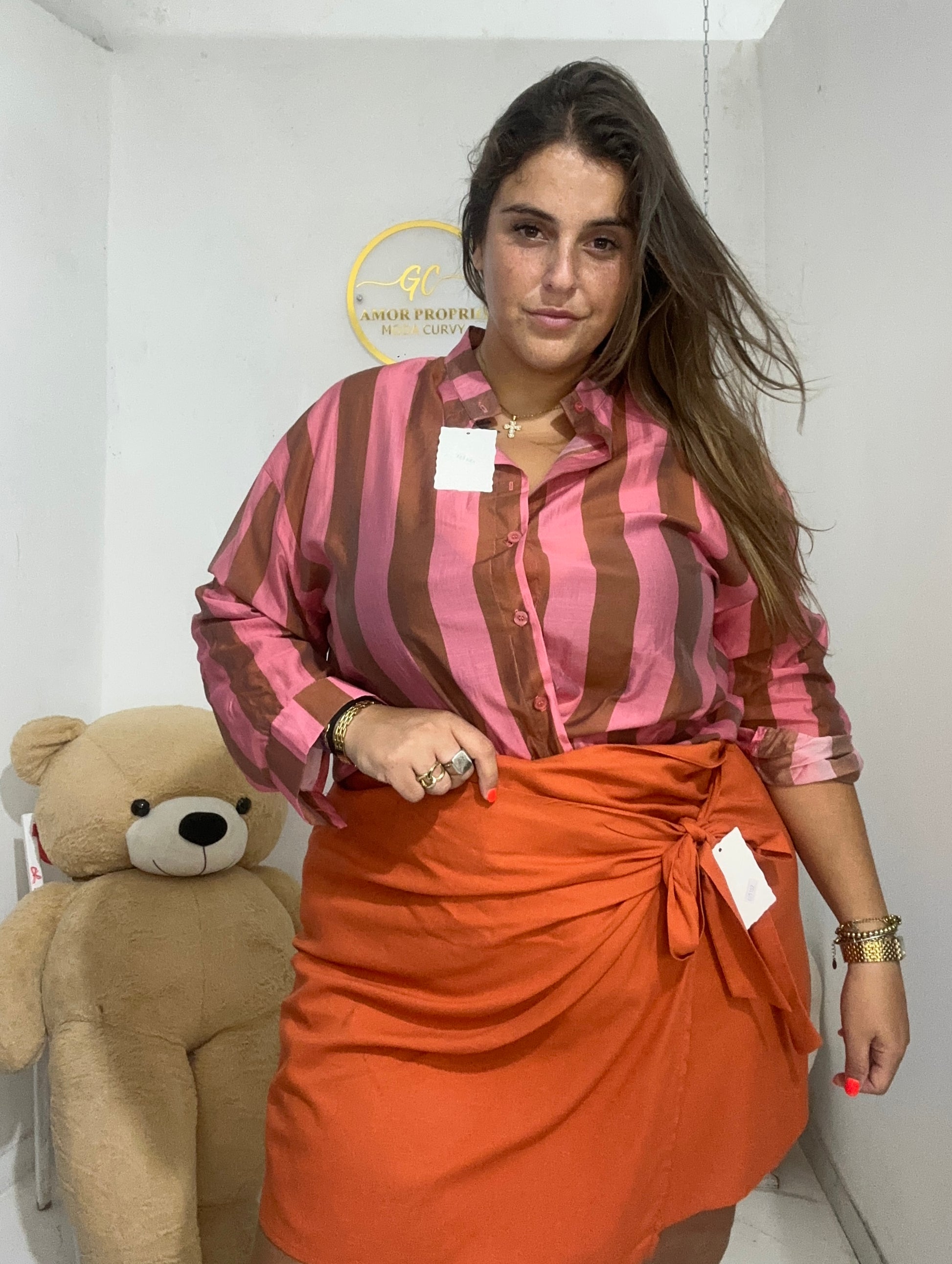 Camicia vibes righe