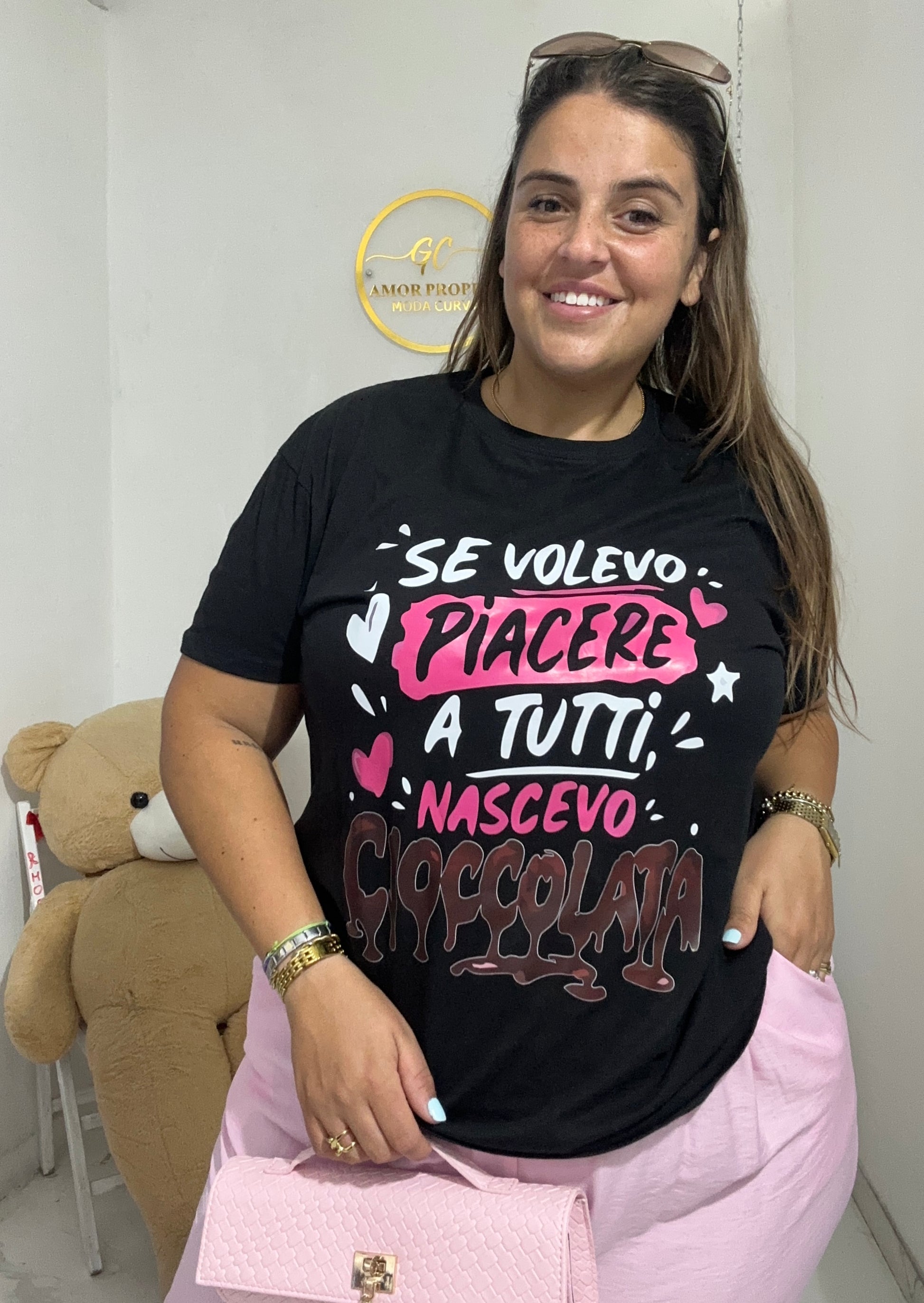 T-shirt cioccolata