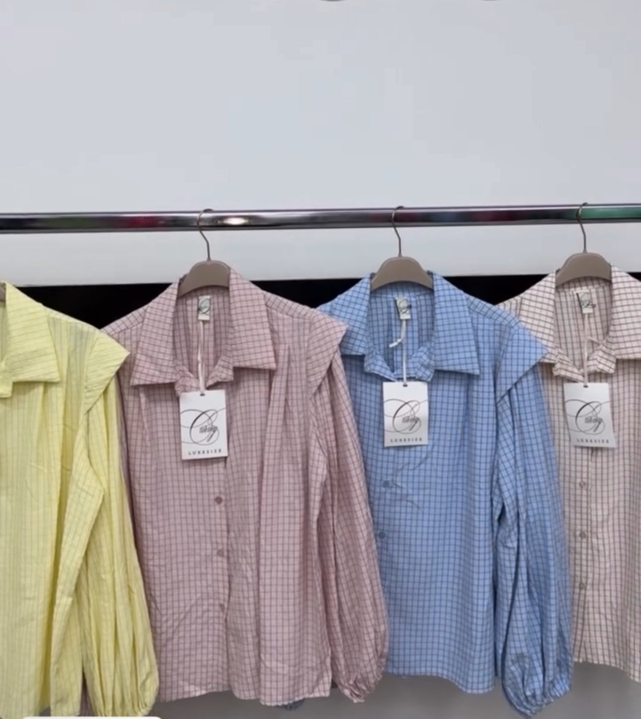 Camicia spallina quadretti