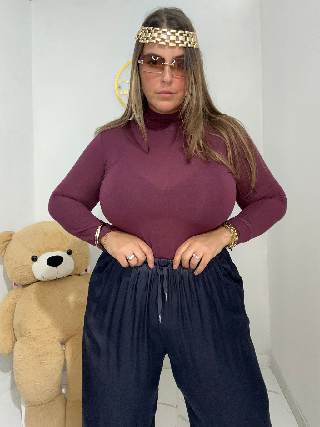 Maglia Cachemire collo