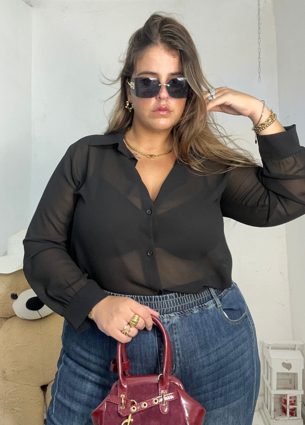Camicia velo