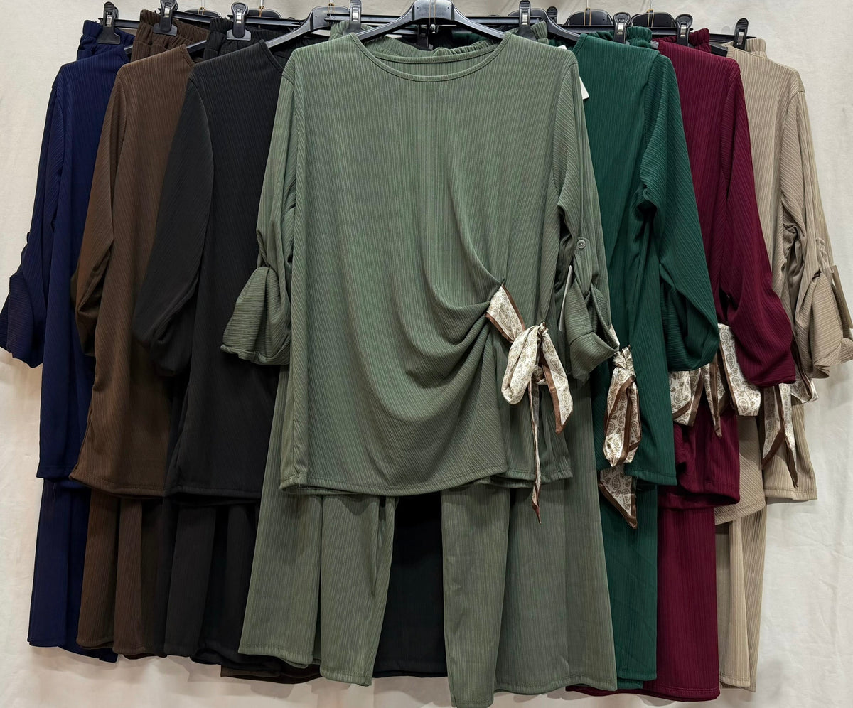 Coordinato fiocco