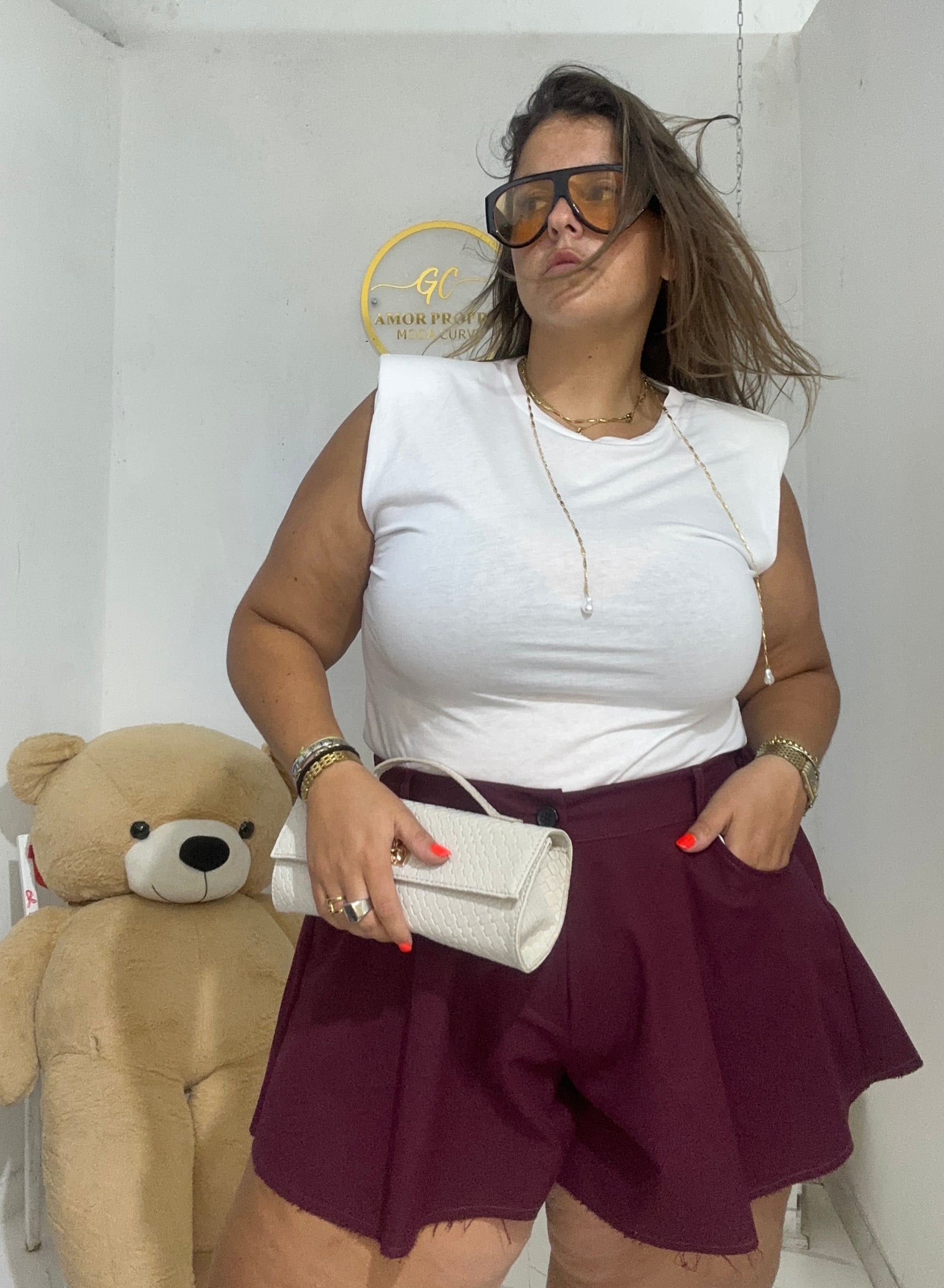 Shorts farfalla
