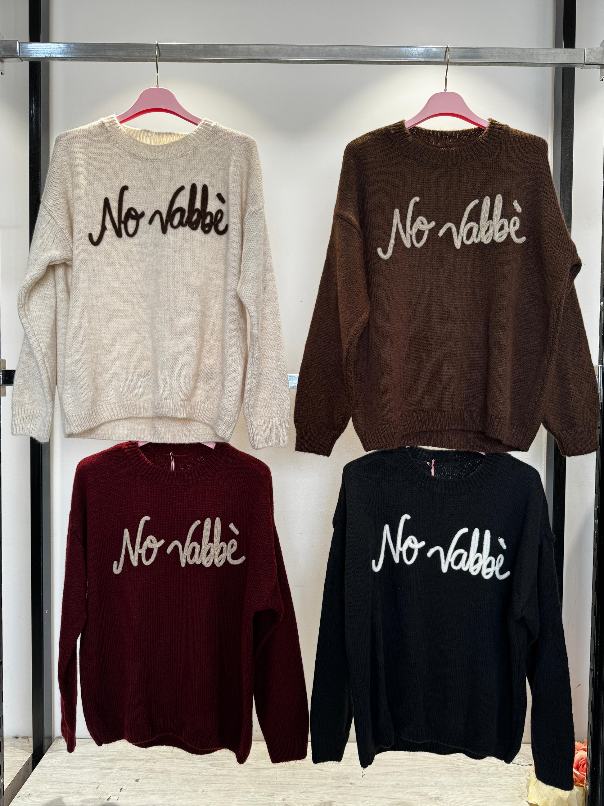 Maglioncino NO VABBÈ