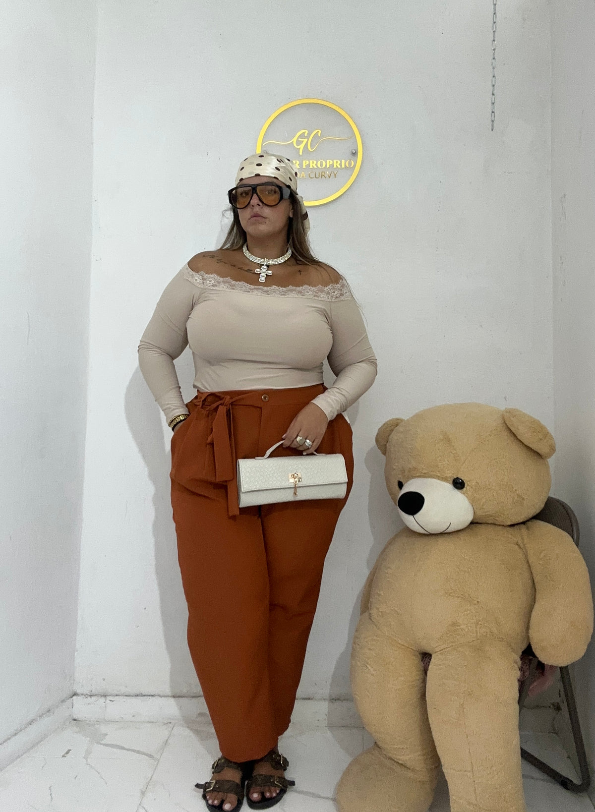 Pantalone fiocco