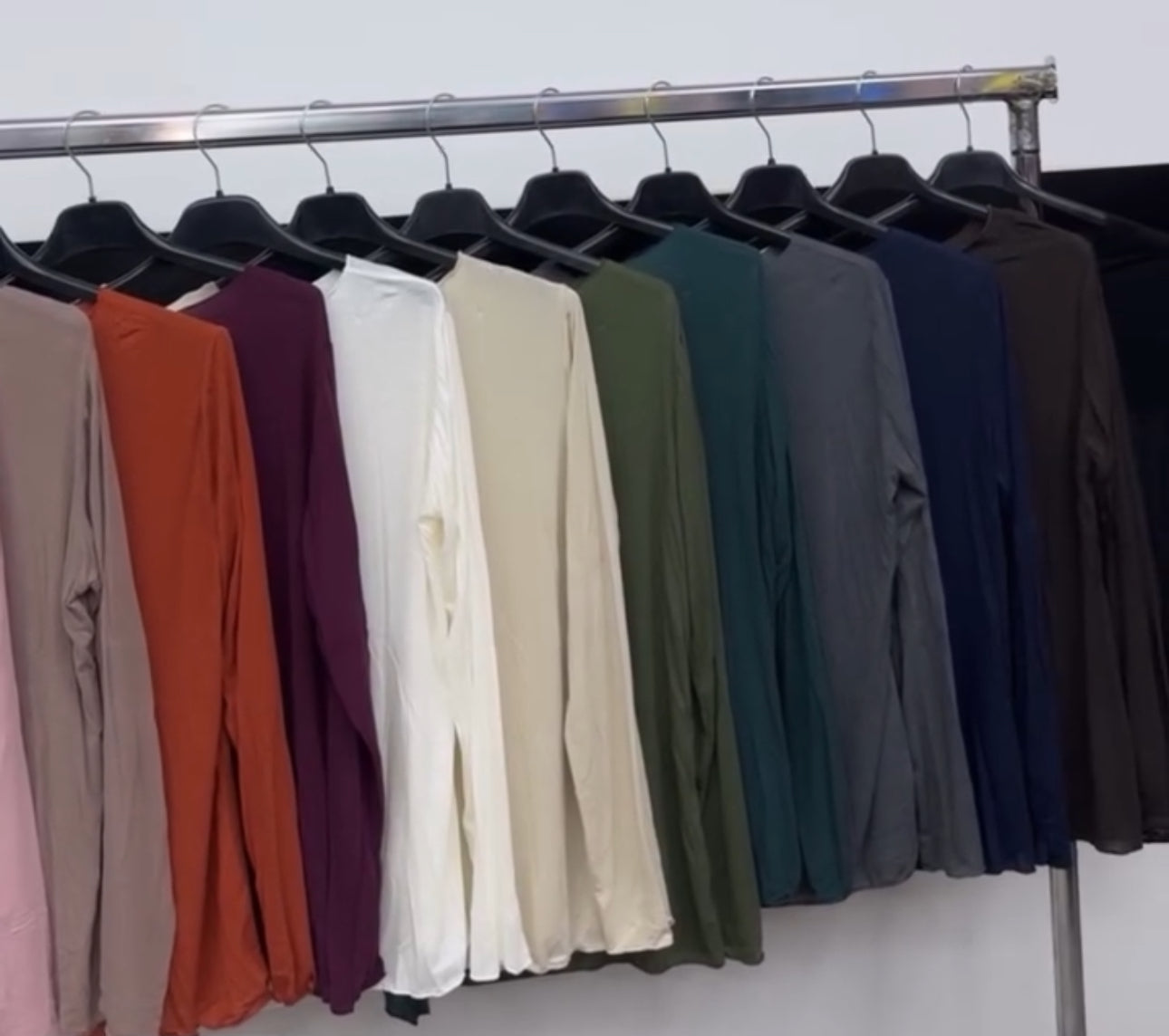 Maglia misto cachemire scollata