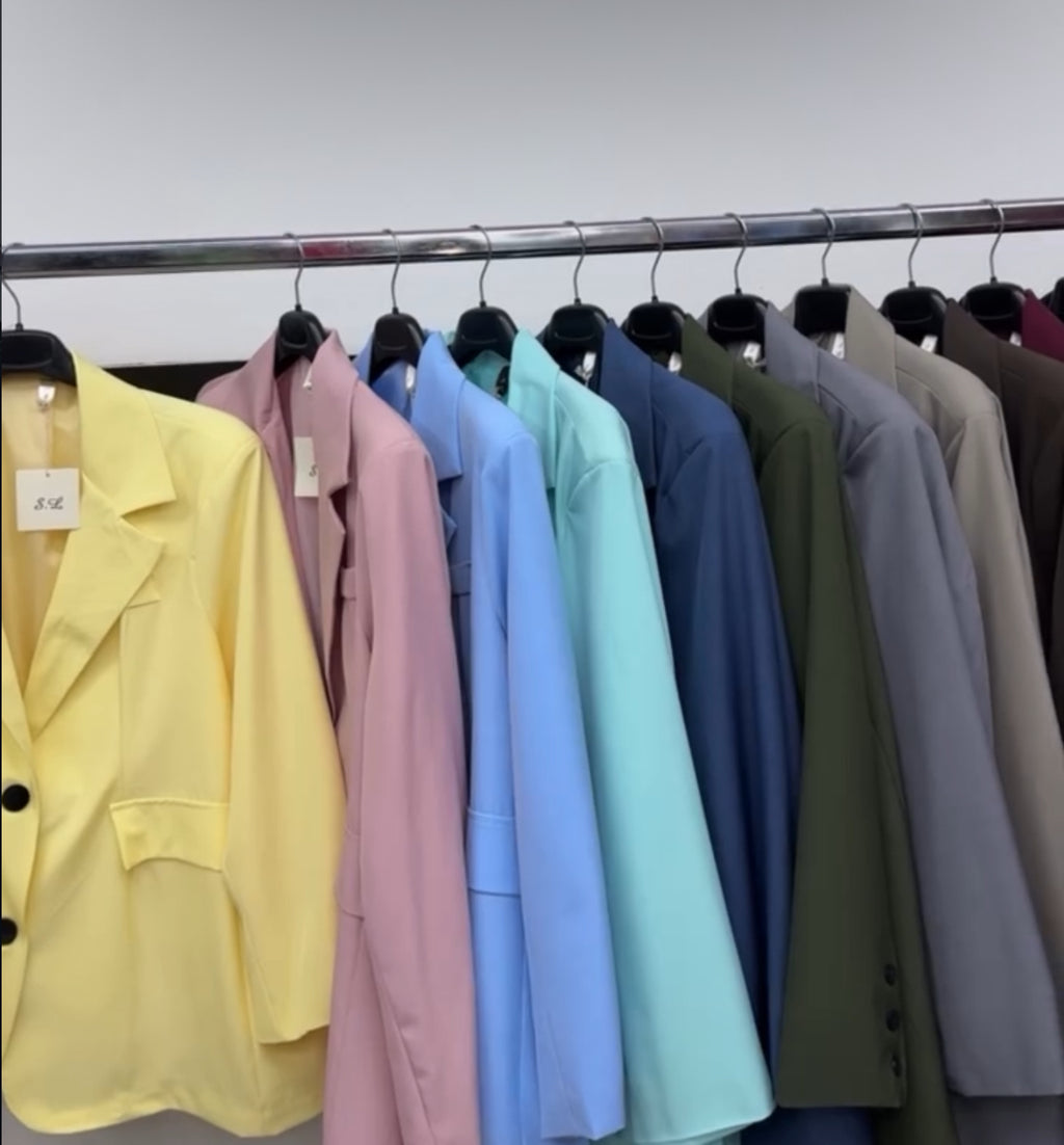 Giacca blazer over