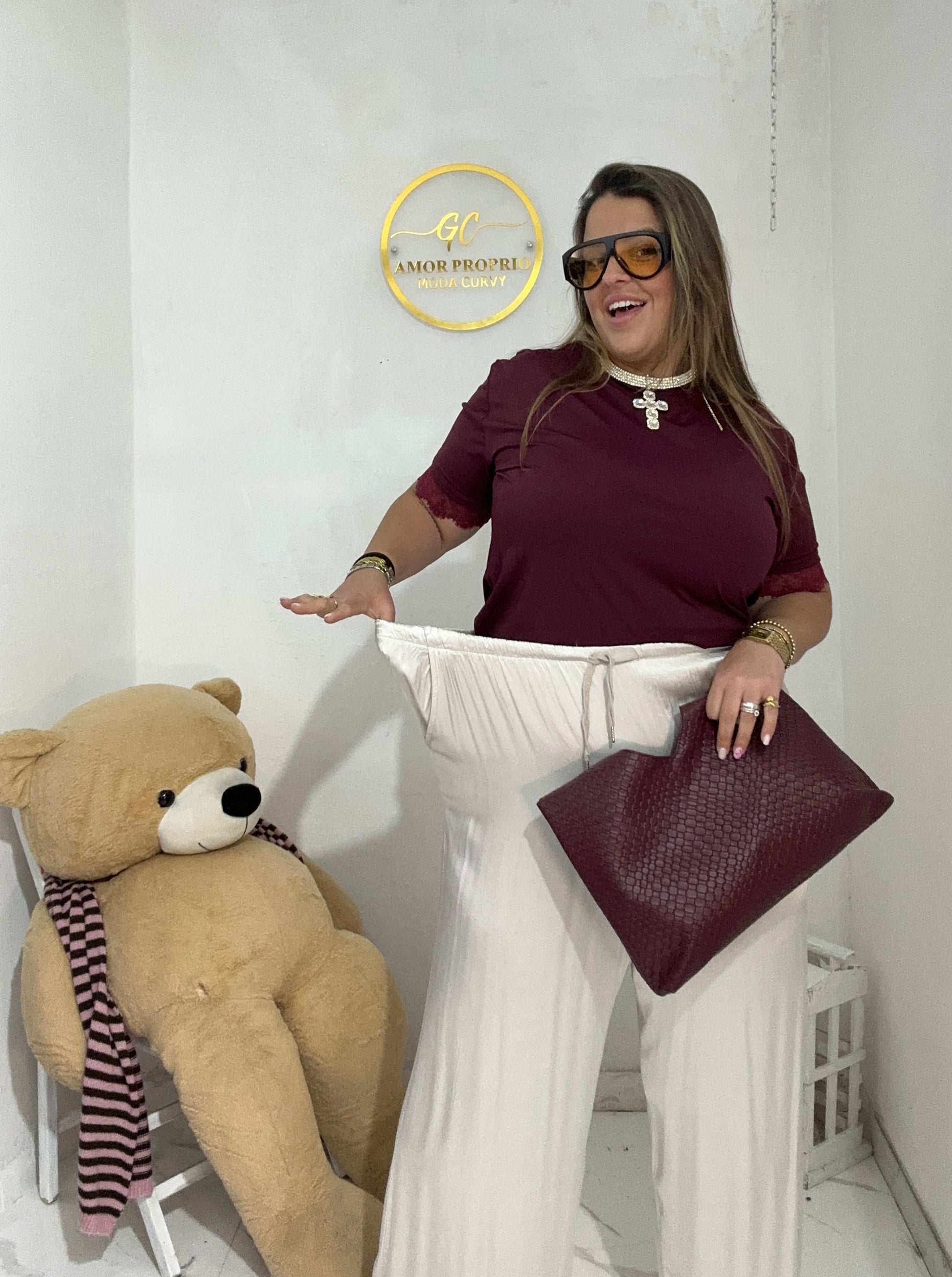 Pantalone raso